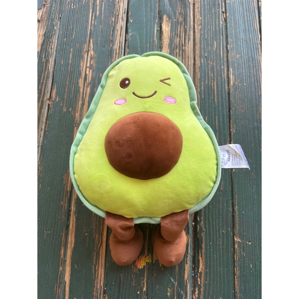 AASSOO Winking Avocado Plush Stuffed Animal Green Fruit Toy AAS500